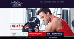 Desktop Screenshot of fitness-technopark.de